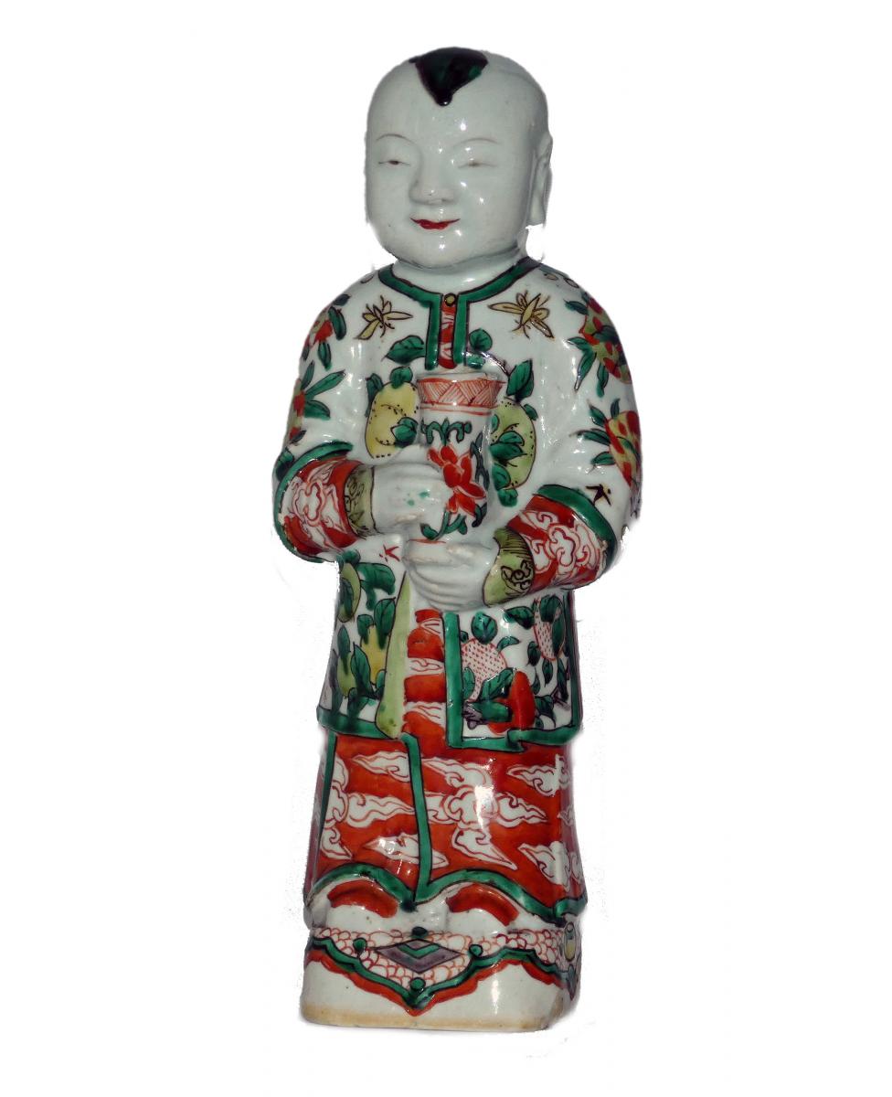 Kangxi / Yongzheng Wucai Figure
