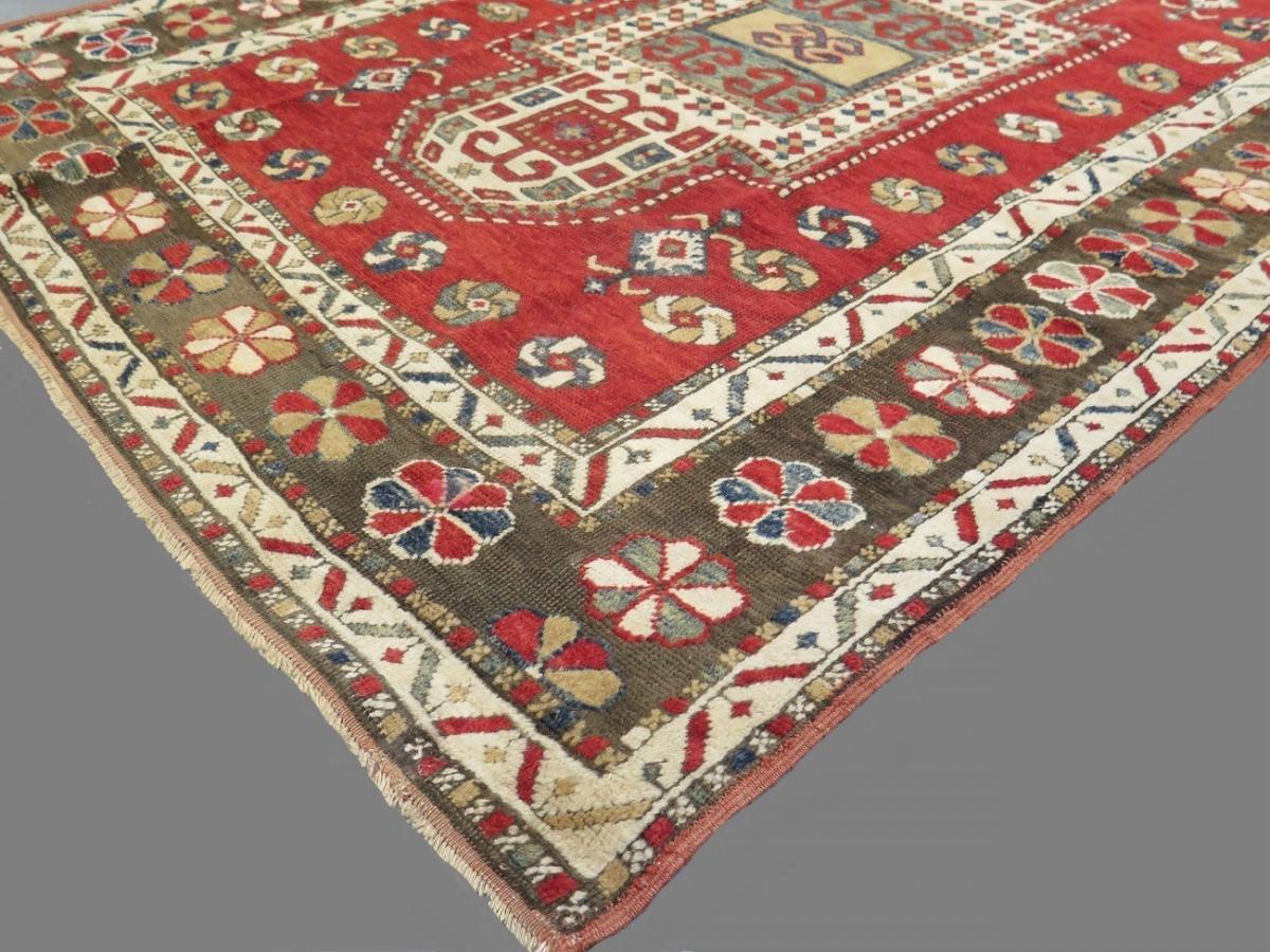 Antique Kazak rug