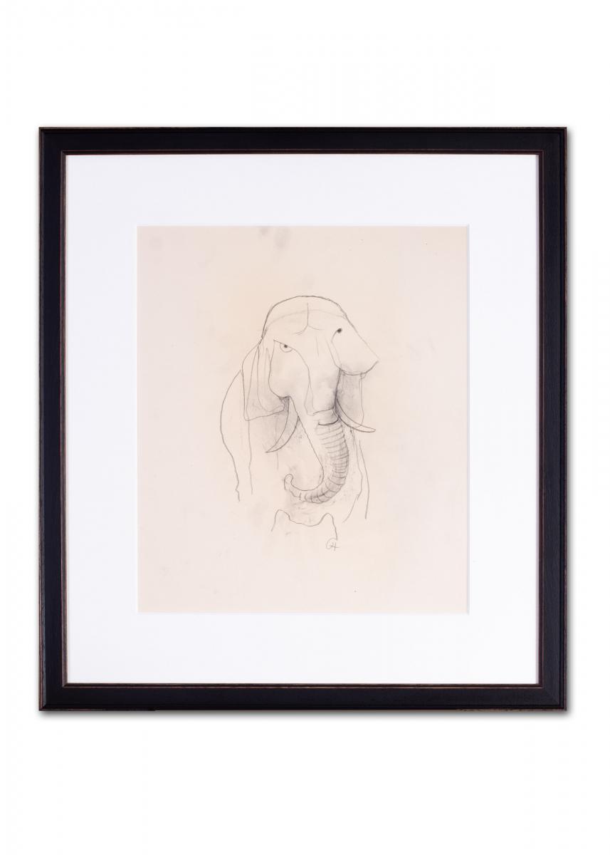 Carl Hofer (German, 1875 – 1955), Elefantenbulle (Bull Elephant)