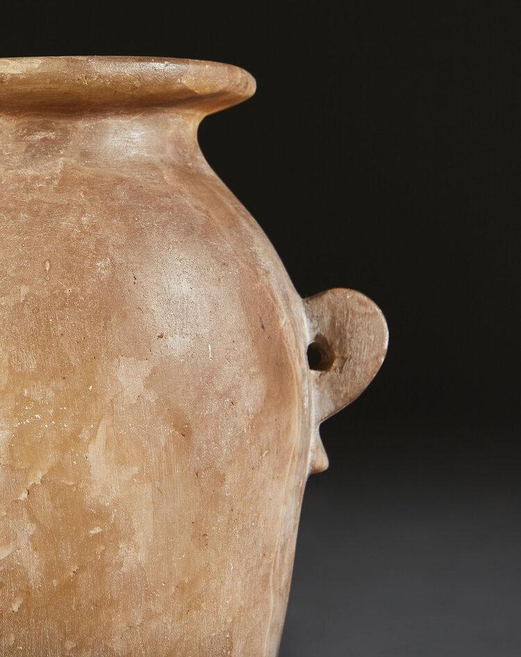 An Alabaster Vase as a Lamp