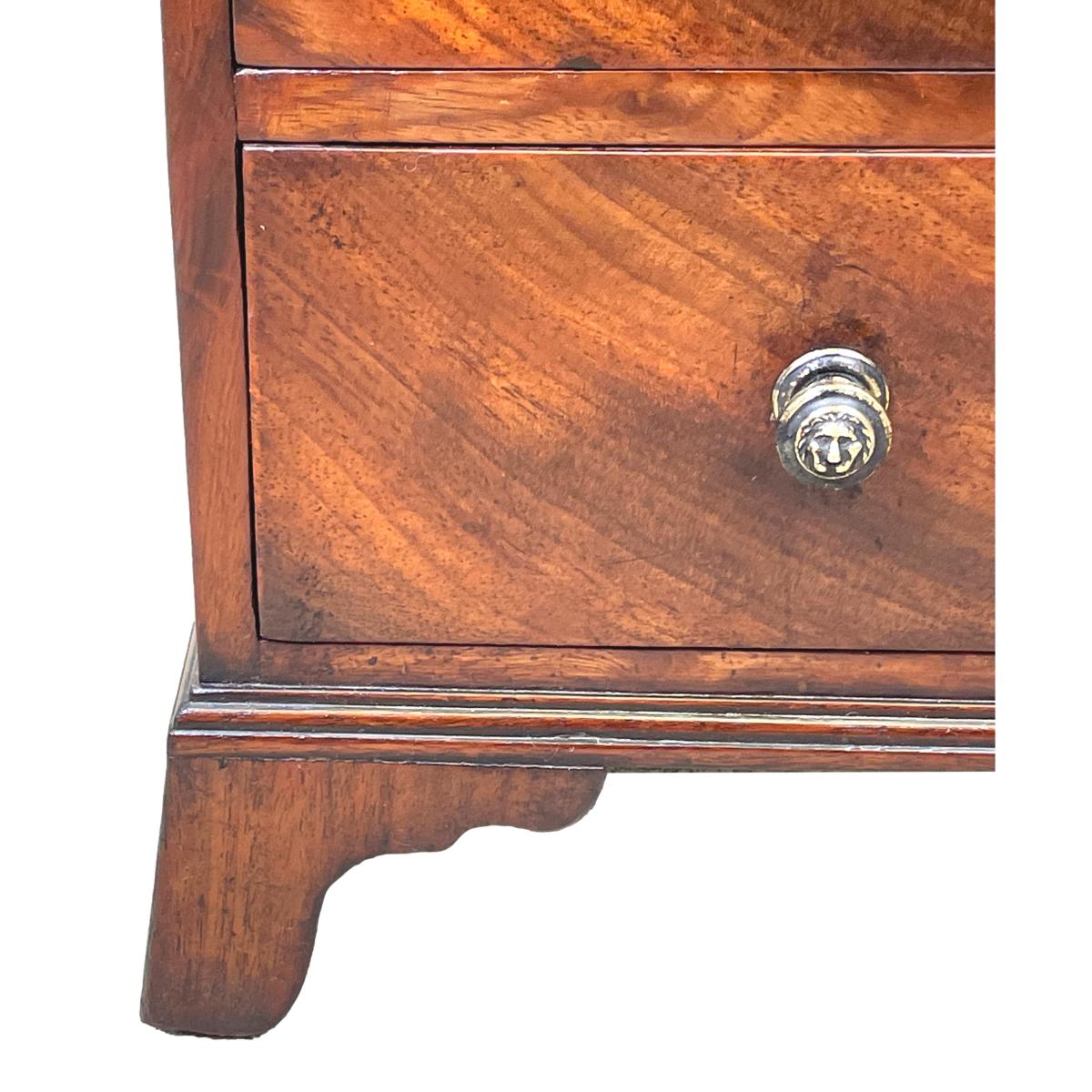 Georgian Mahogany Miniature Chest