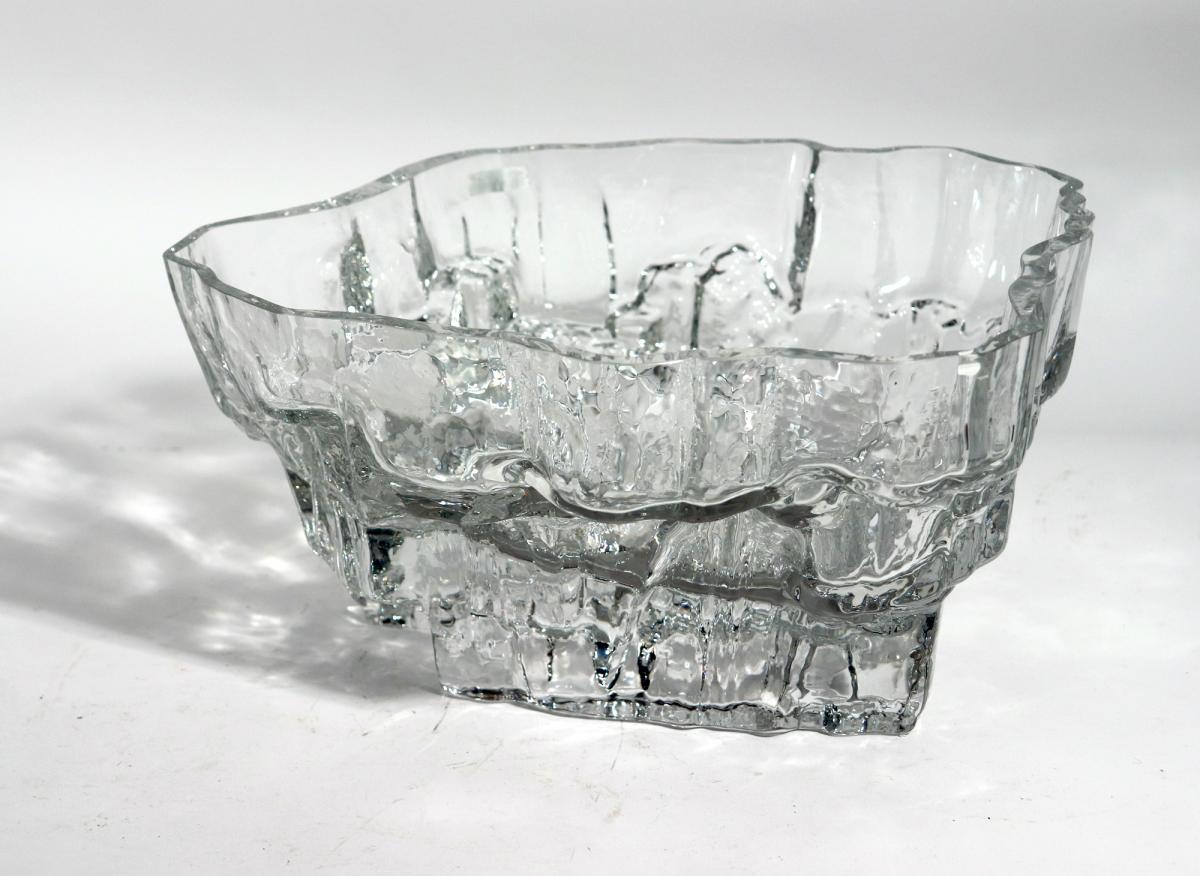 Tapio Wirkkala Glass Footed Bowl