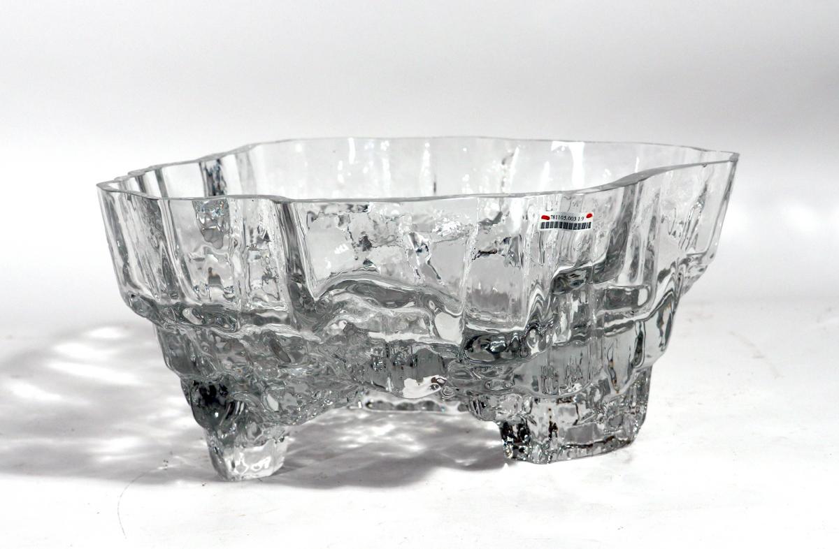 Tapio Wirkkala Glass Footed Bowl