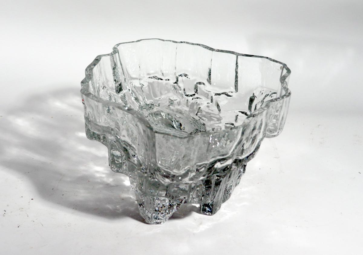 Tapio Wirkkala Glass Footed Bowl