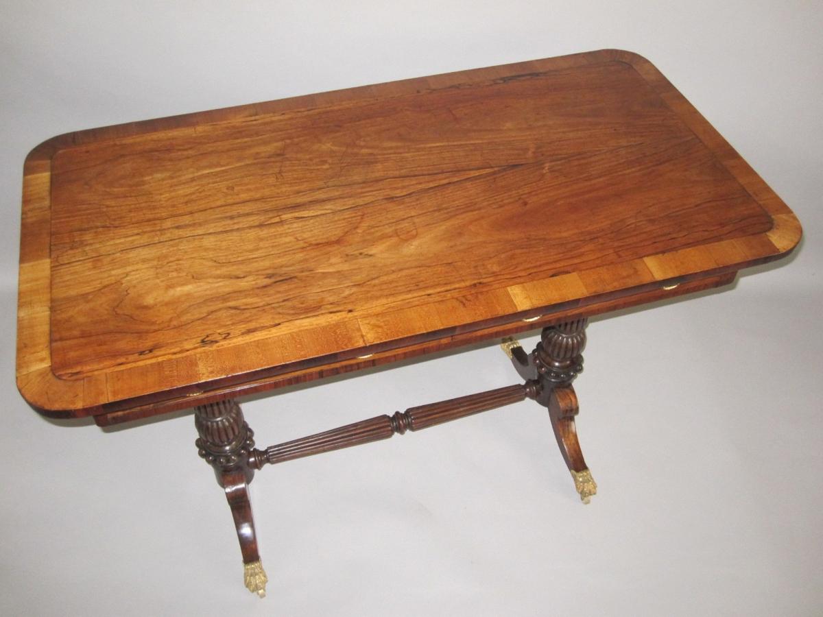 Rosewood Oblong Centre Table, circa 1825