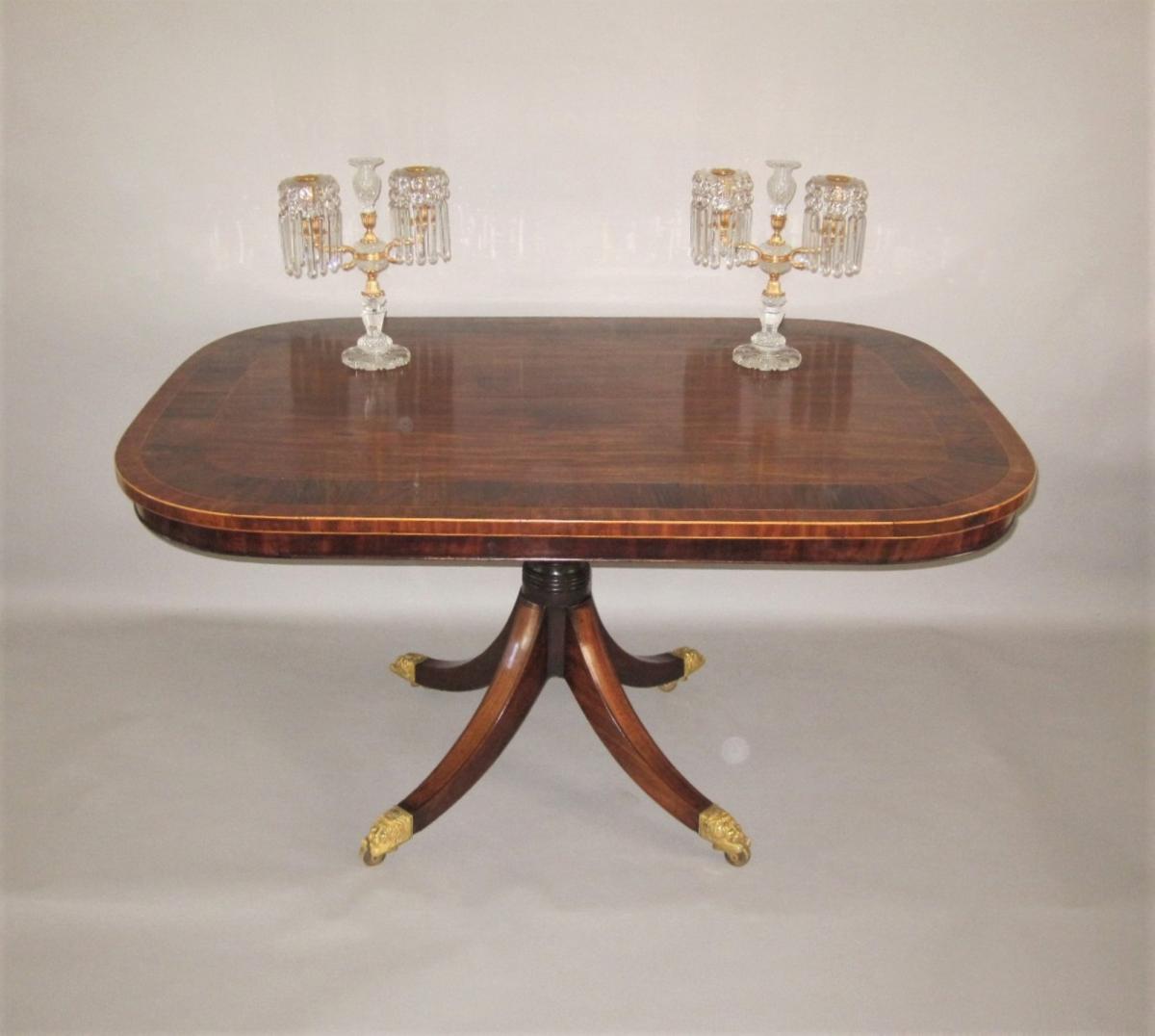 Mahogany Breakfast Table, circa 1810