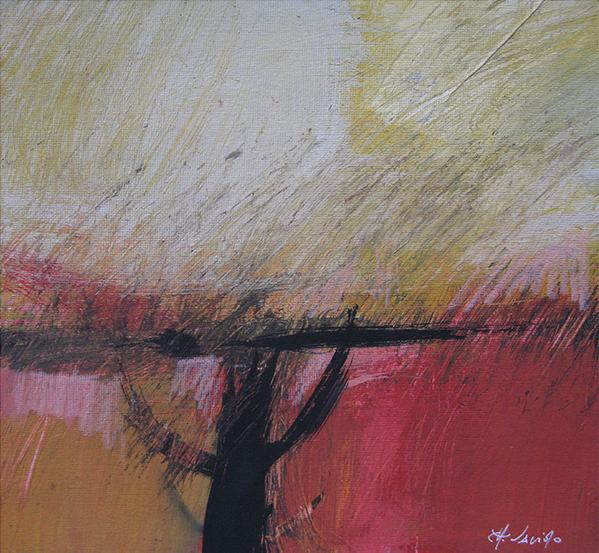In alto la Nebbia  by  Rino Valido (born 1947)