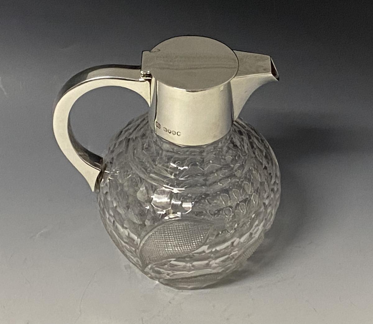 Heath and Middleton Silver Claret jug 1889