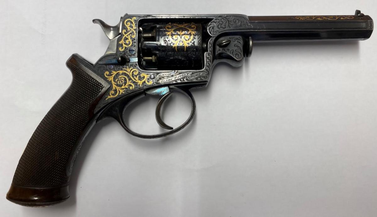 Adams Patent Five-Shot 120 Bore Percussion Revolver