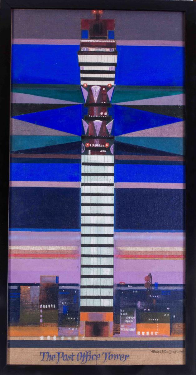 Henry and Joyce Collins (Henry Collins, British, 1912 – 1994), The Post Office Tower, 1981