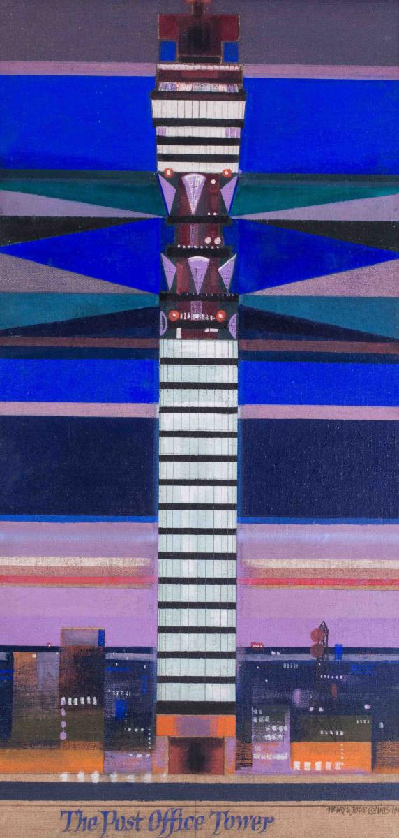 Henry and Joyce Collins (Henry Collins, British, 1912 – 1994), The Post Office Tower, 1981