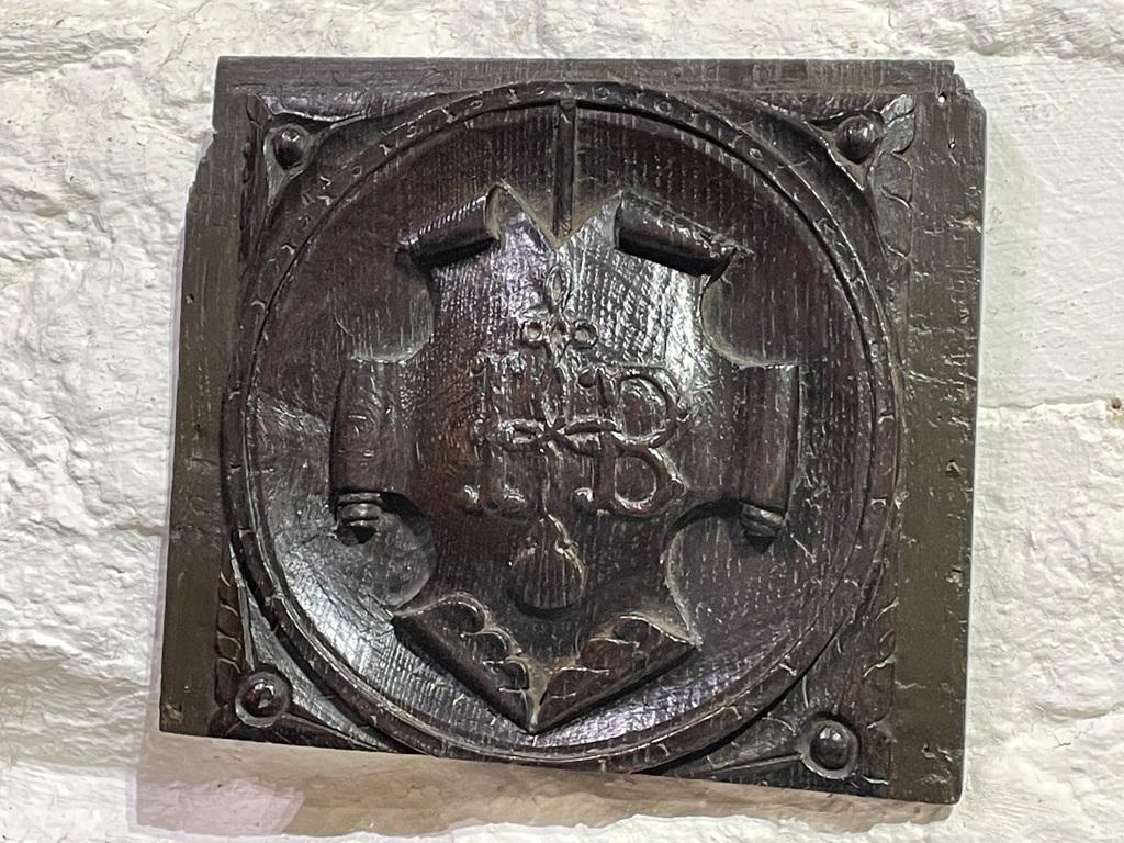 A Rare Henry VIII Carved Oak Panel. Circa 1530.