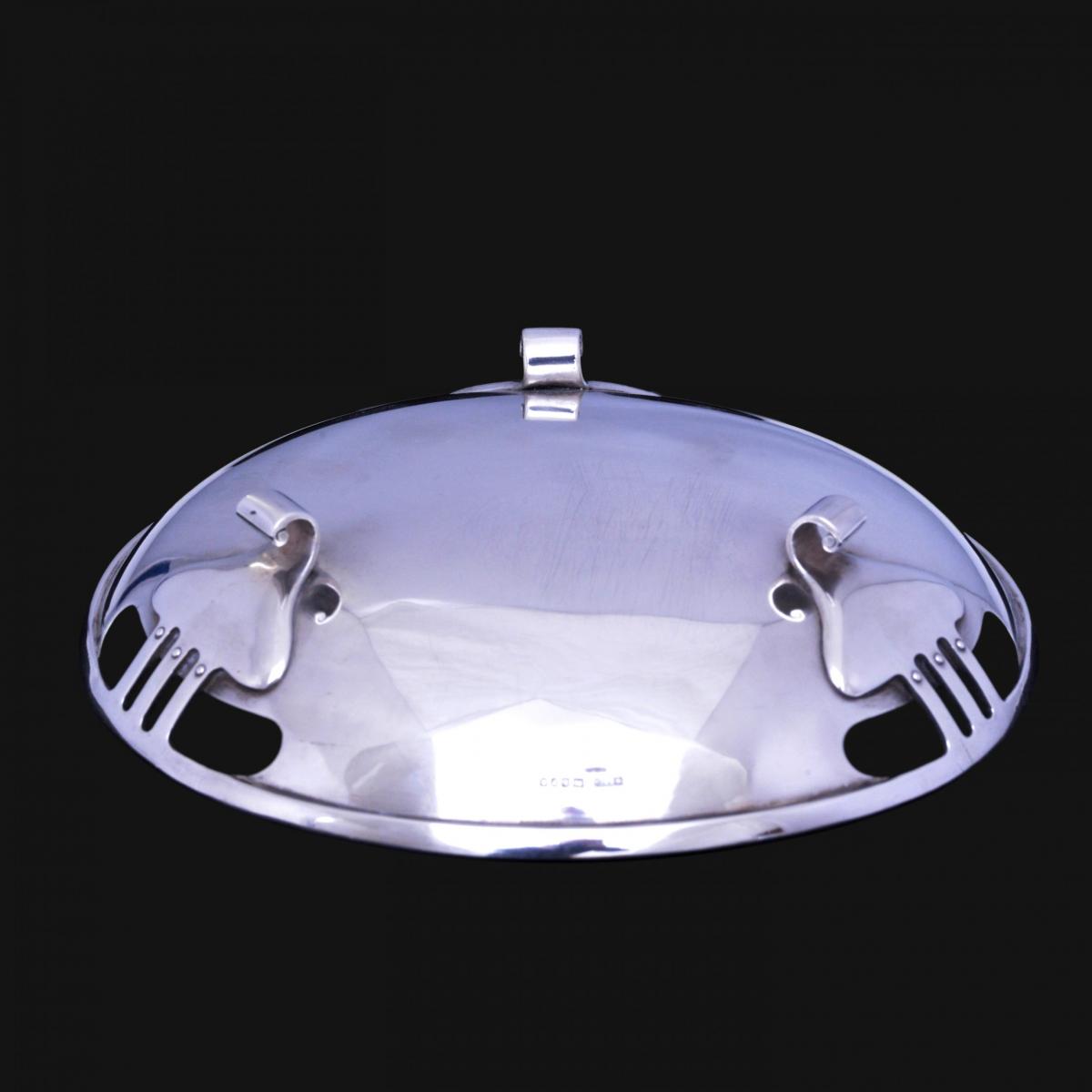 Murrle Bennett modernist silver bowl