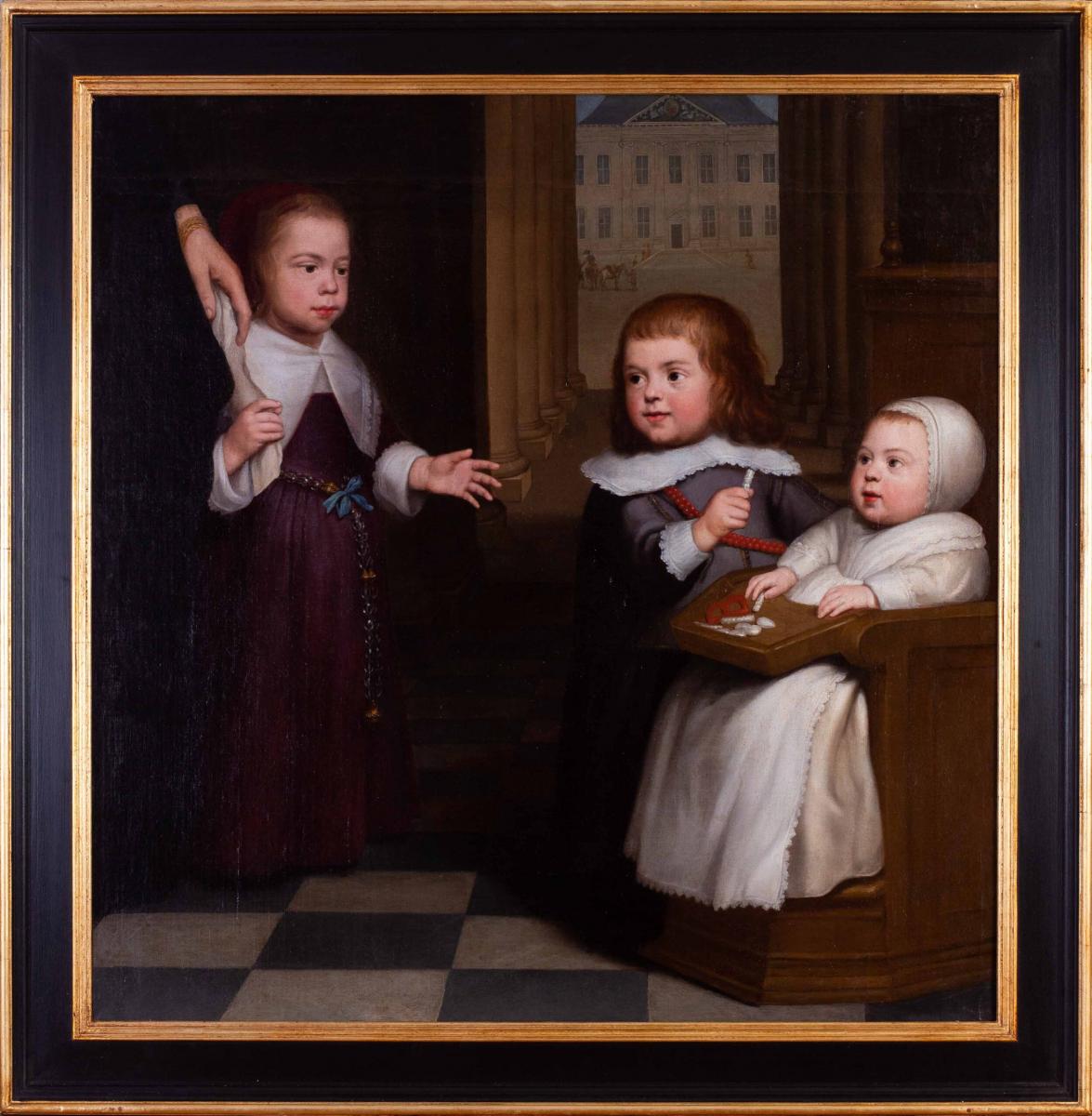 Circle of Frans Hals (Dutch, 1582-1666), The Young Aristocrats