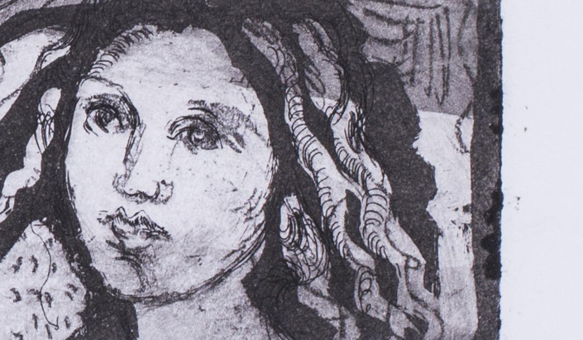 Anne Bulitis (British, 20th Century), Pre-Raphaelite Girls