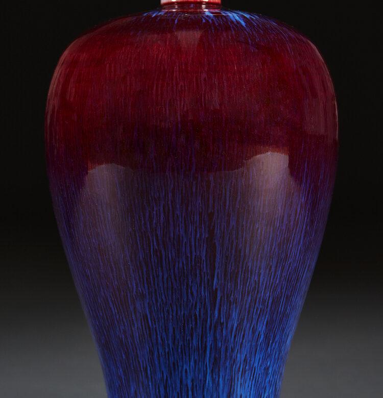 A Sang de Boeuf Vase as a Lamp