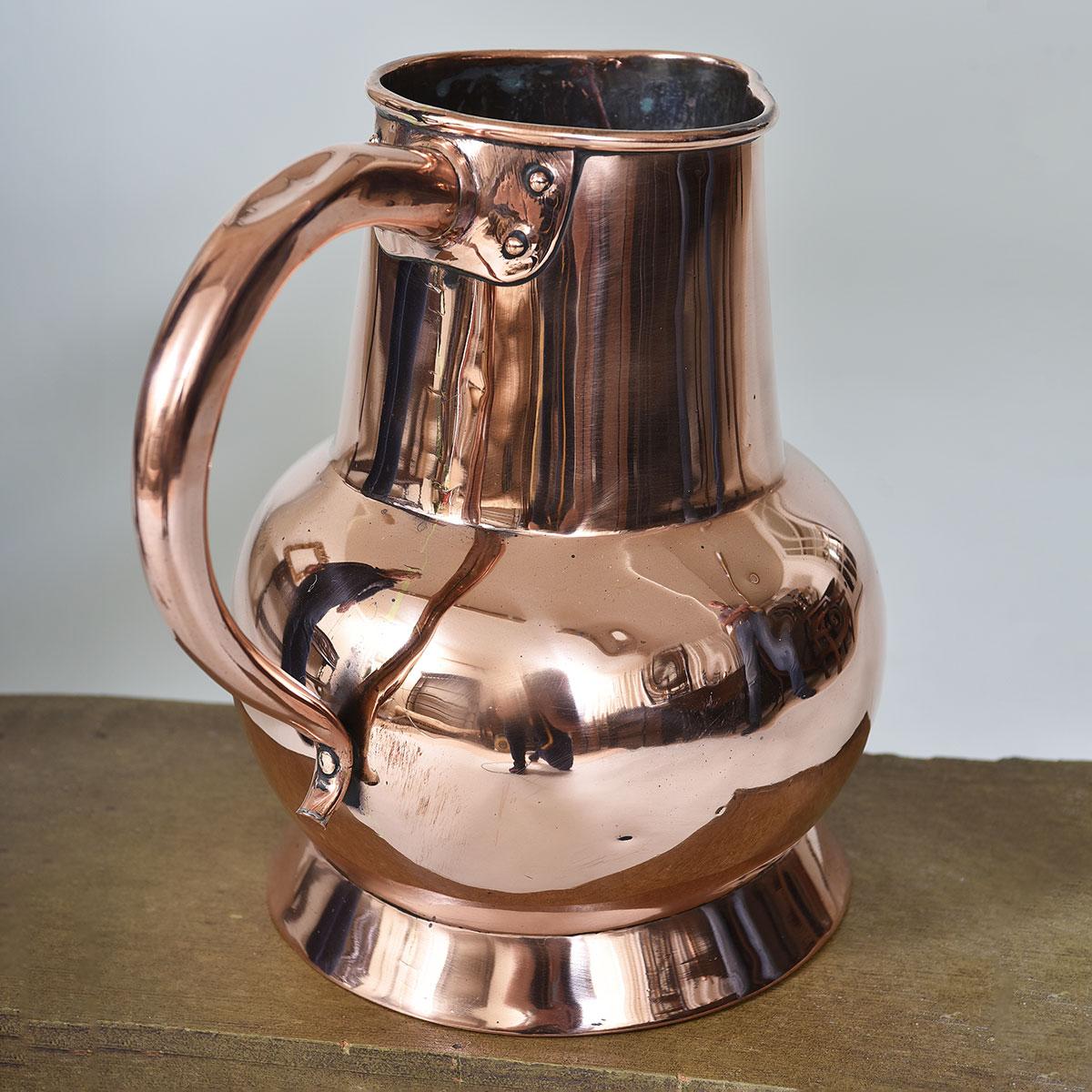 Georgian copper vessel