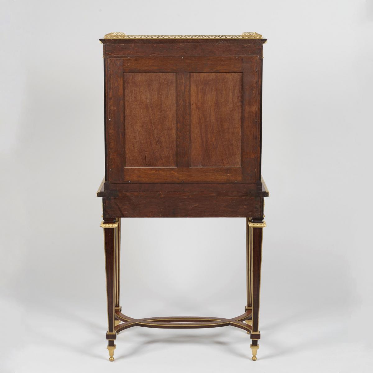 A Pair of Display Cabinets in the Louis XVI Manner