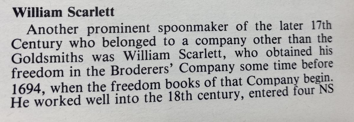 William Scarlett Silversmith 