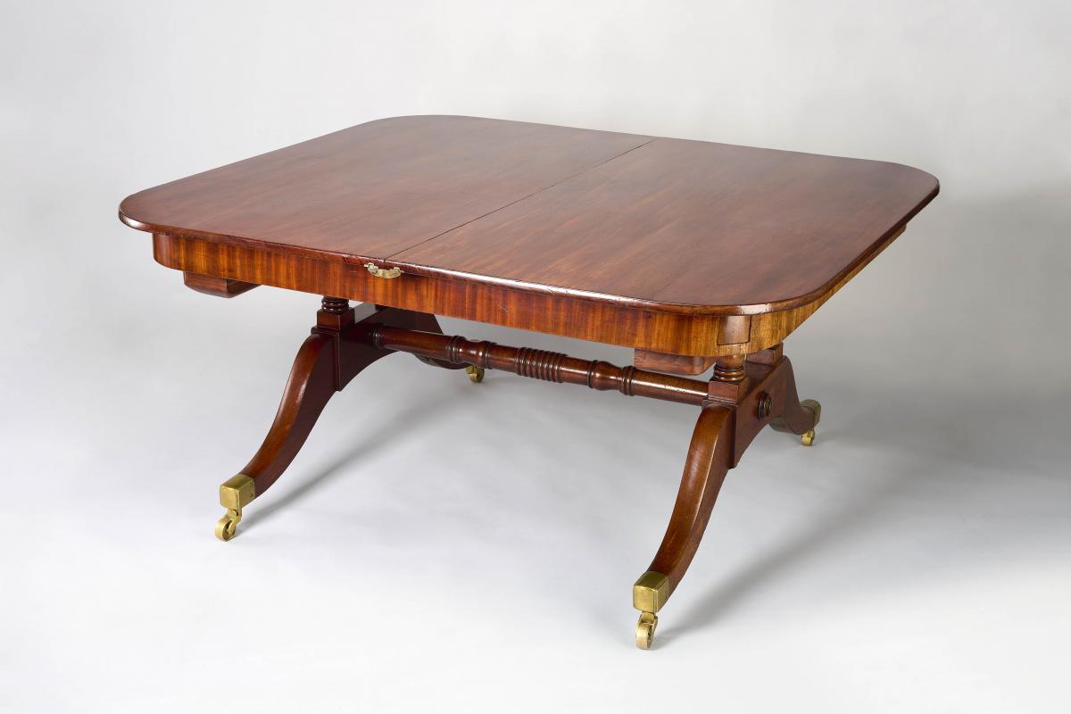 mahogany extending table