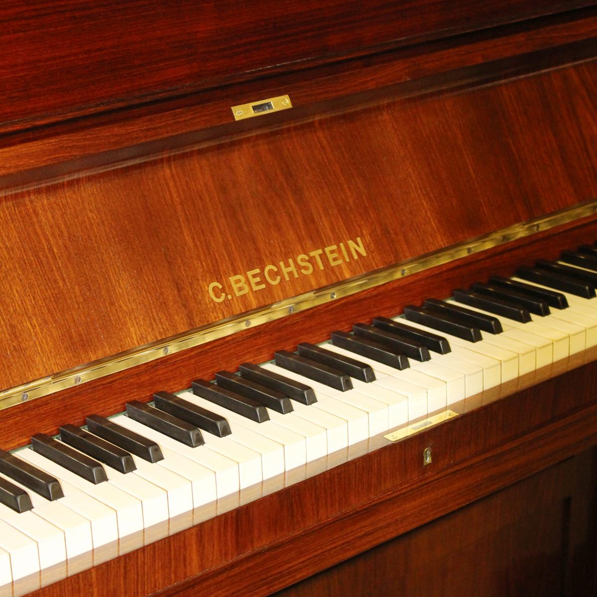 C. Bechstein model 10 Mahogany upright piano