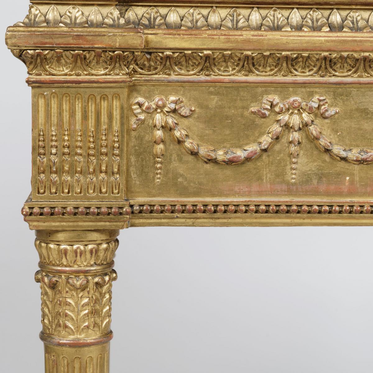A Pair of Neo-Classical Giltwood Jardinières