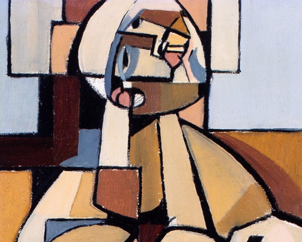 Roger Smith (British, 1932 – 2004), Abstracted figure
