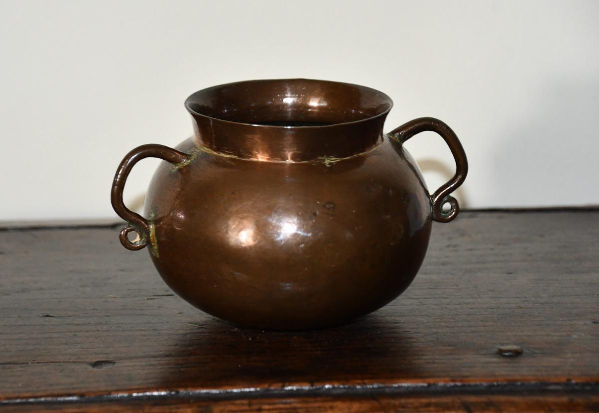 17th Century Flemish Bronze Cauldron