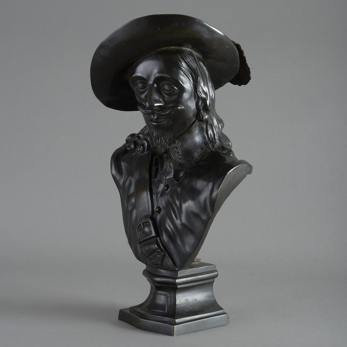 Bust of Charles I attributed to John Cheere