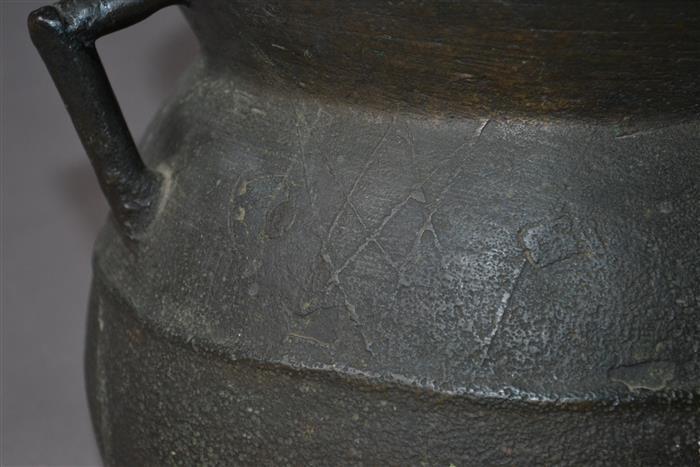 17th Century West Country Bronze Cauldron