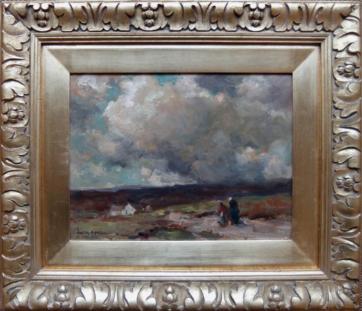 Owen Bowen "The Moor" oil painting yorkshire