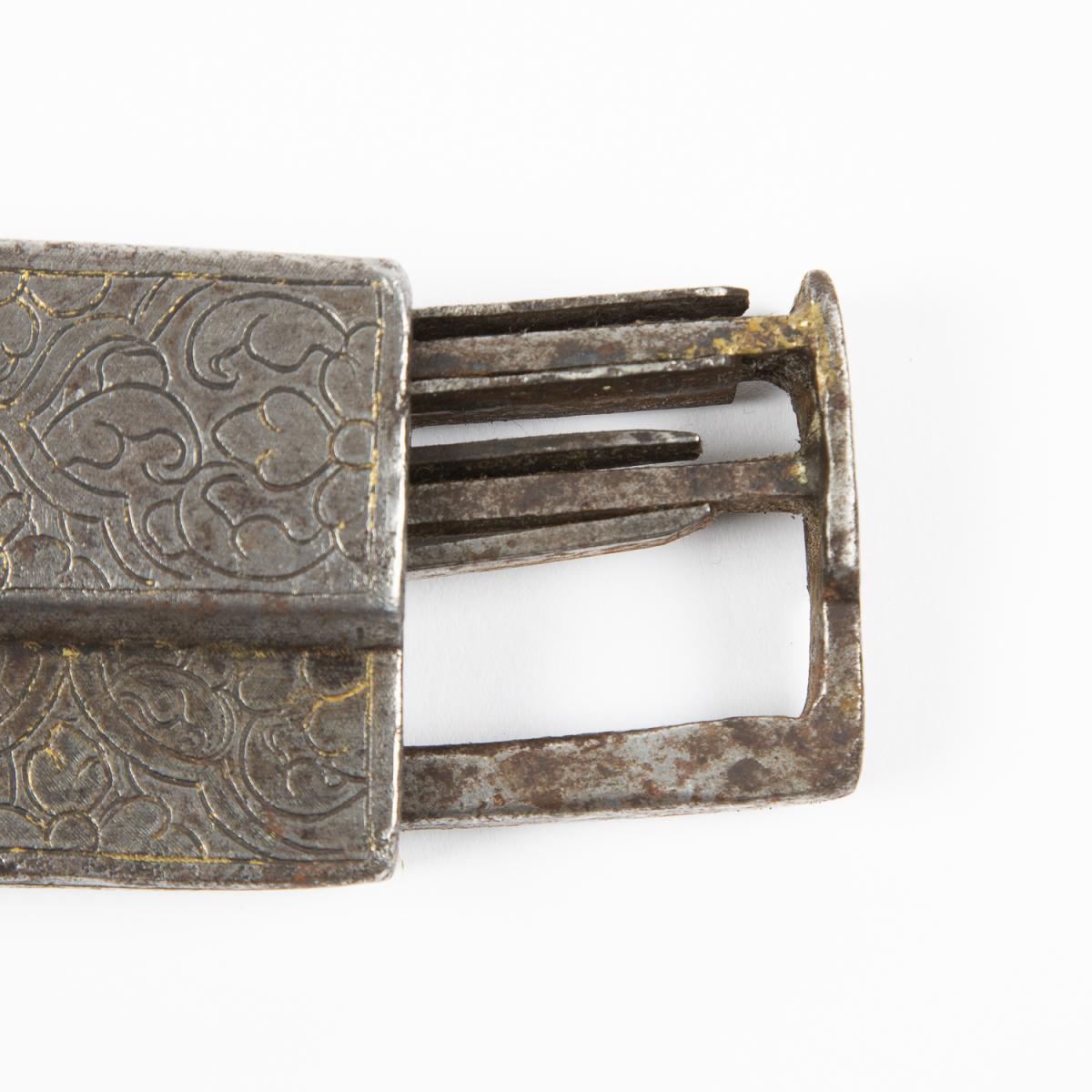 Tibetan iron padlock
