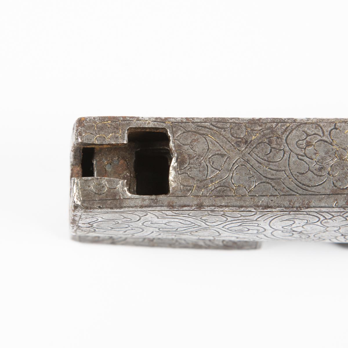 Tibetan iron padlock