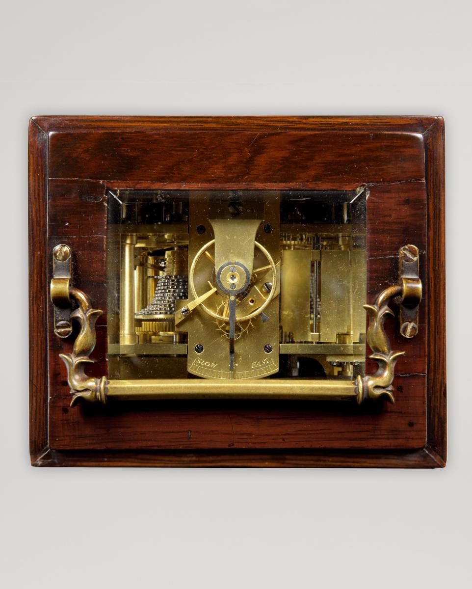 J. PENNINGTON, London. Four-glass carriage clock - platform lever escapement