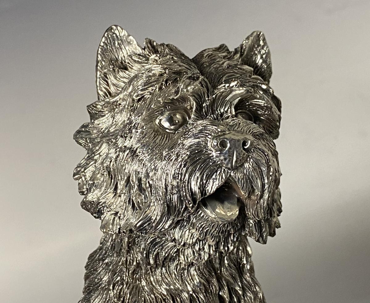 Sterling silver West Highland Terrier (Westie)
