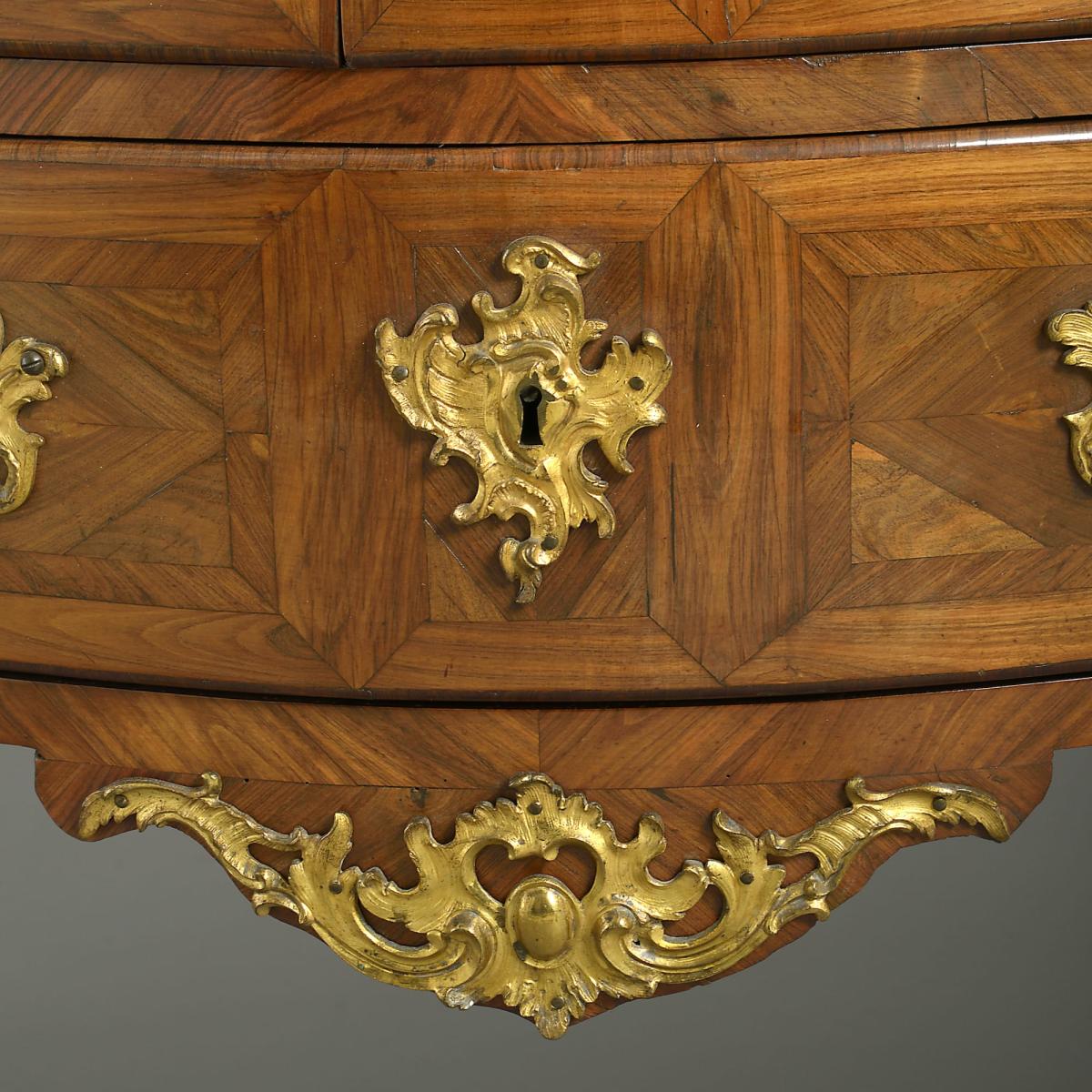 Parquetry Commode by Francois Garnier