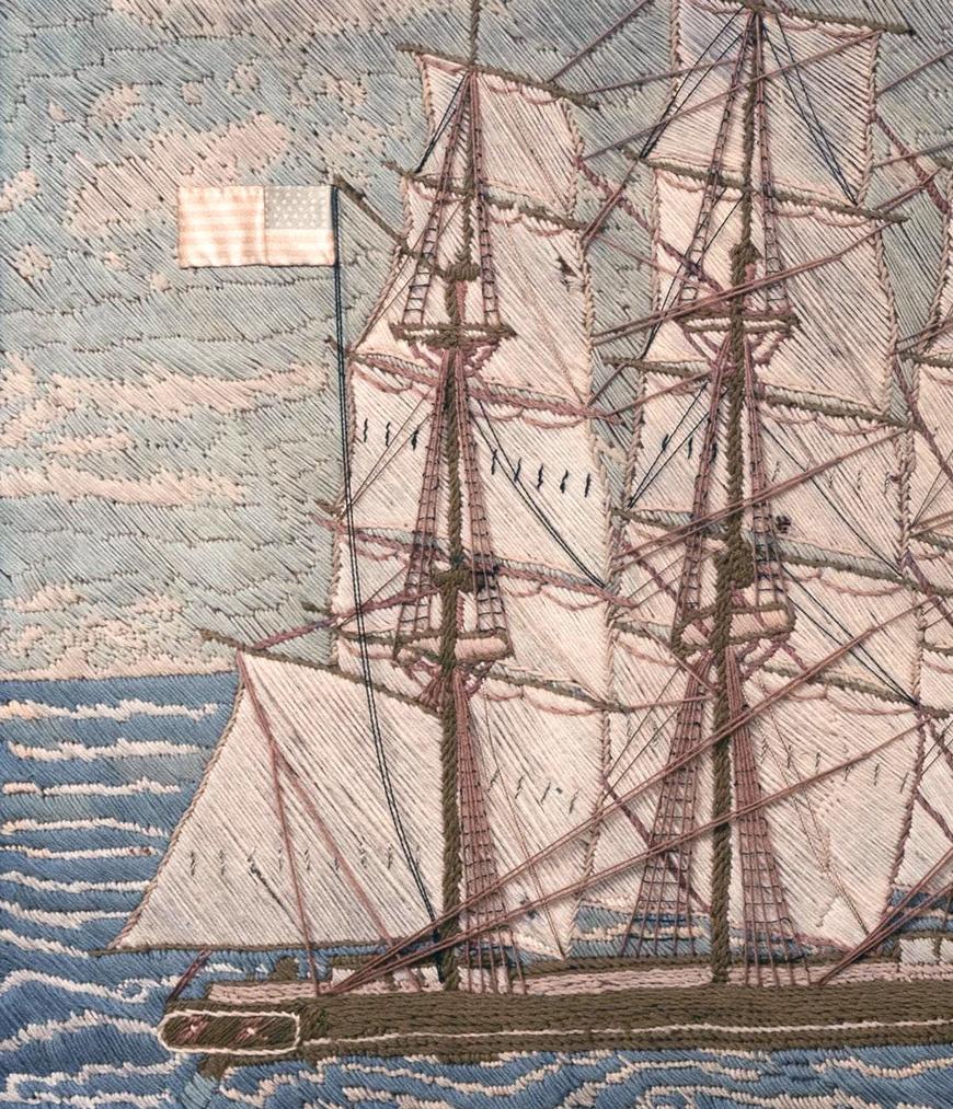 American Sailor's Woolwork,  Circa 1865-75