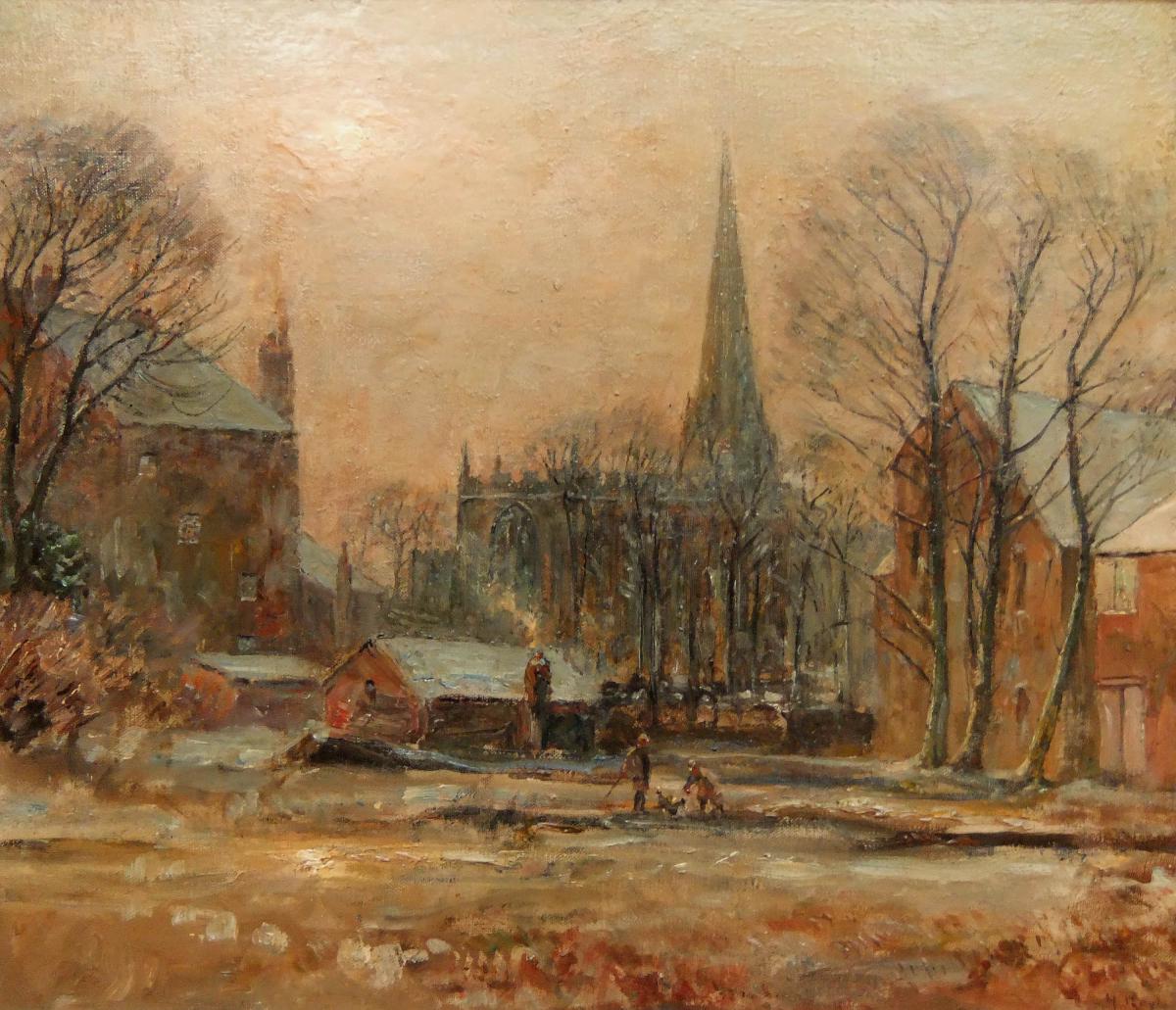 Herbert Royle oil painting landscape
