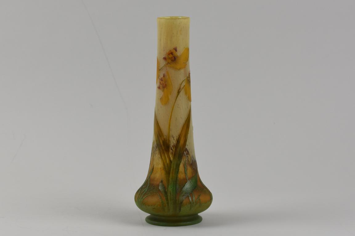 Daum Orchidee vase