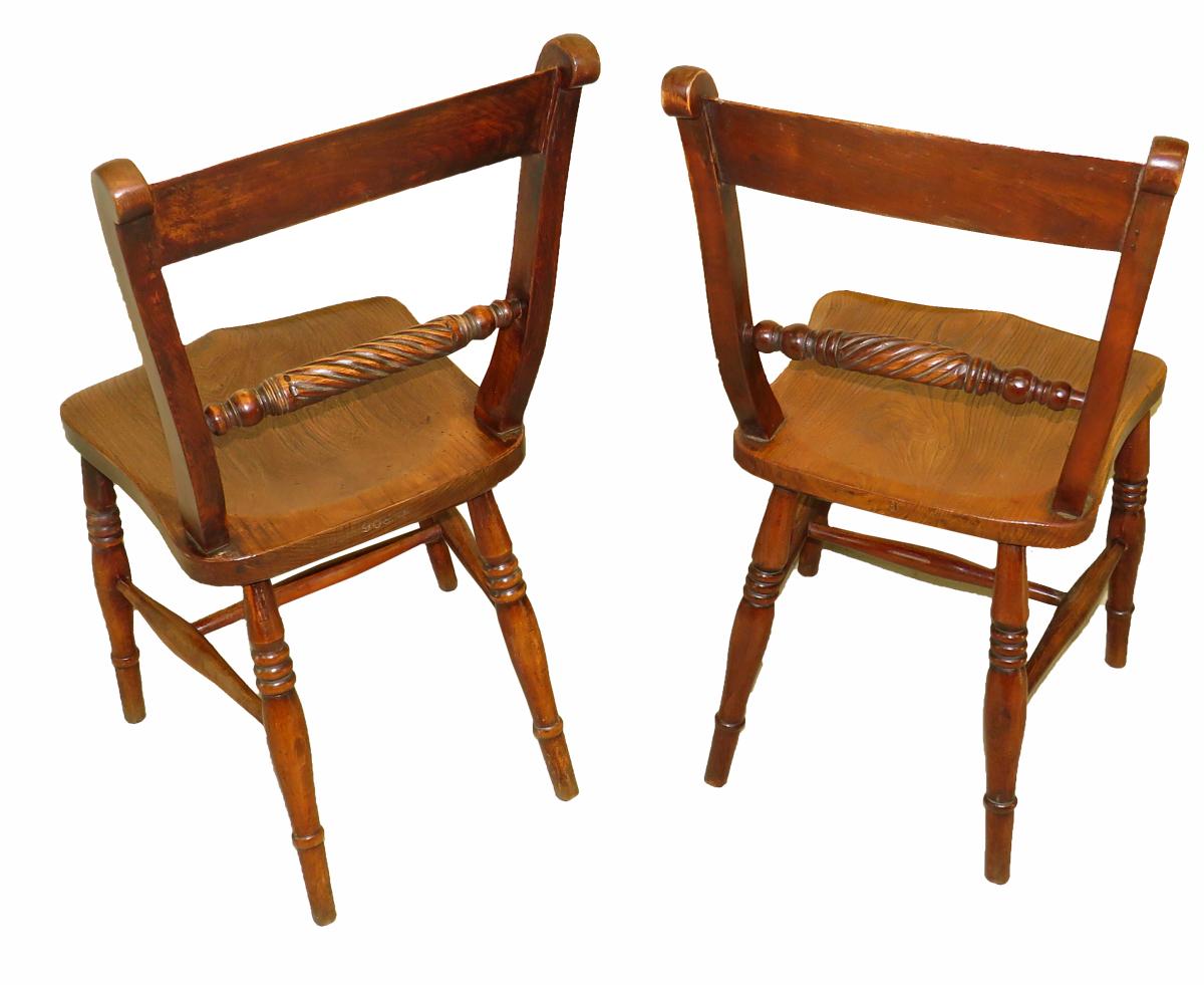 19th Century Kitchen Dining Chairs