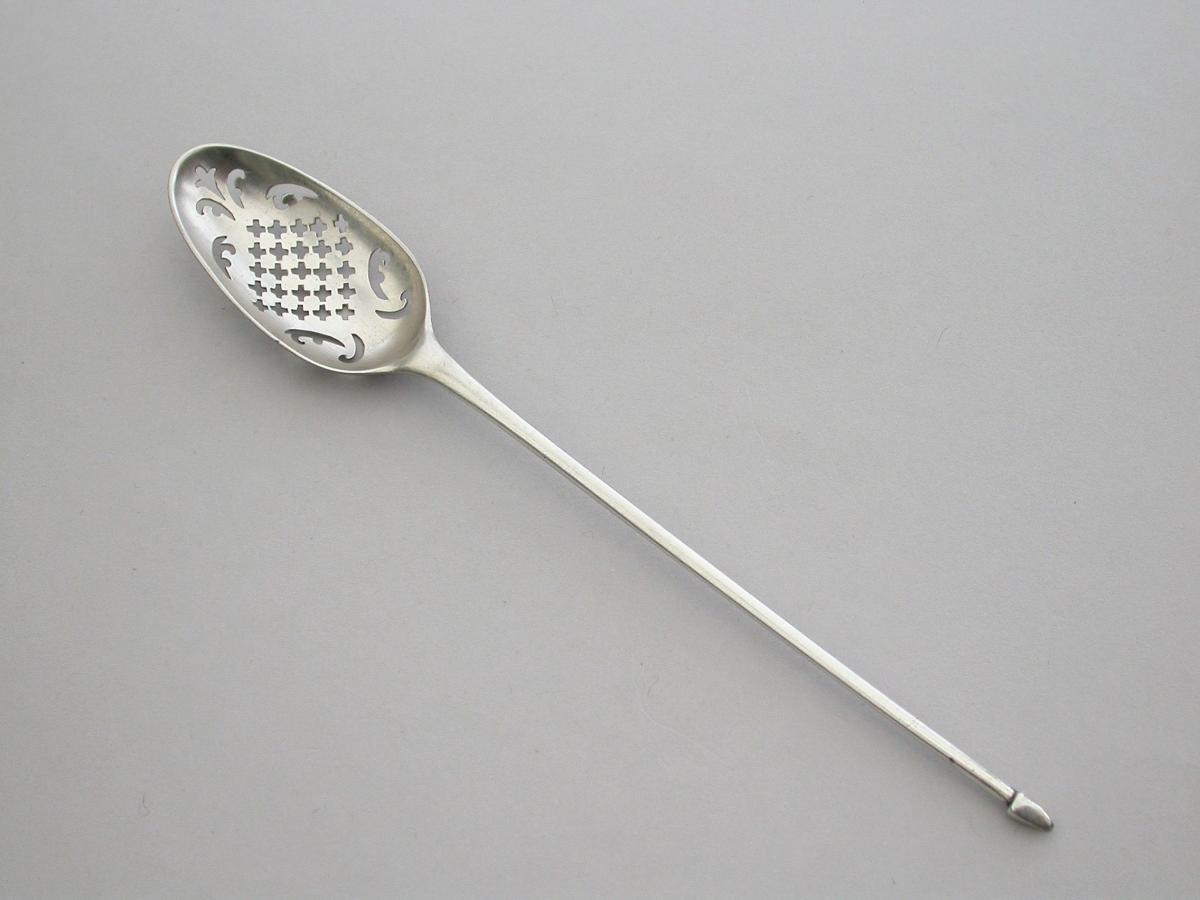 George II/III Silver Mote Spoon