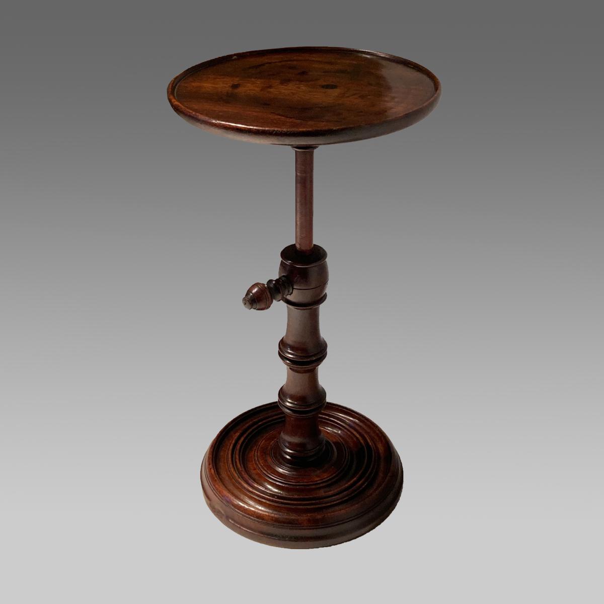 antique Georgian mahogany candlestand