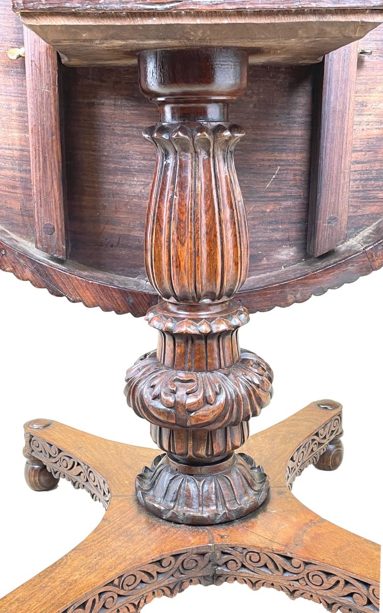 Anglo Indian 19th Century Centre Table