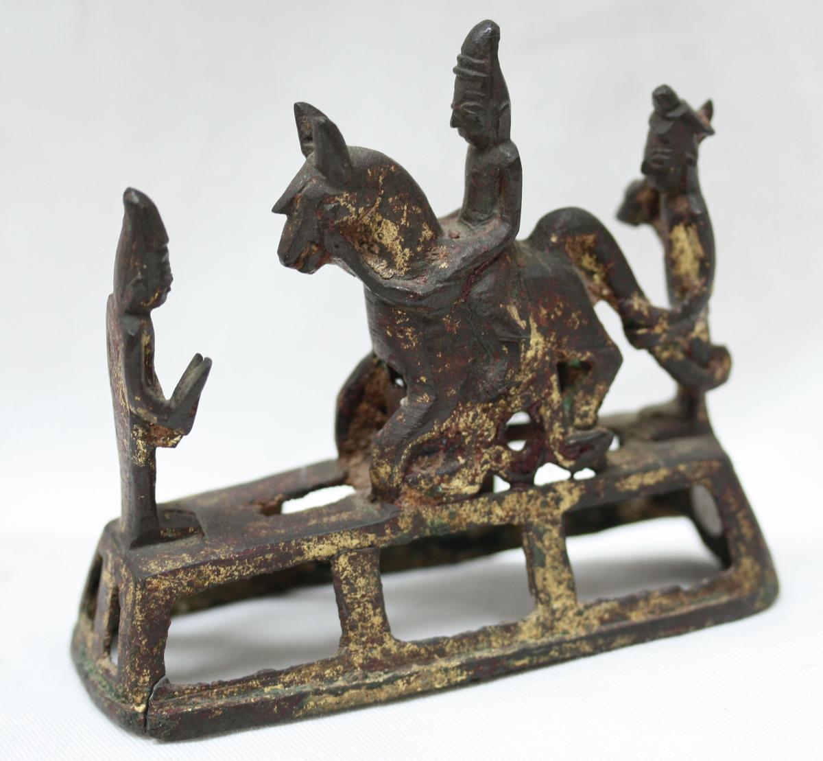 Burmese bronze votive deposit