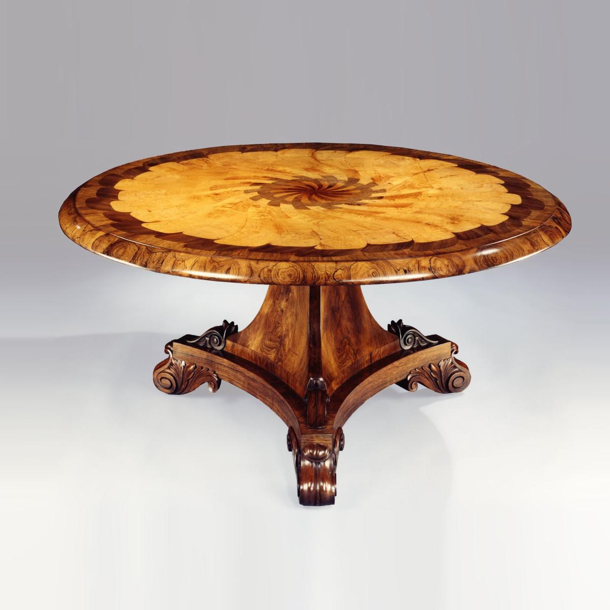 late Georgian Circular Table