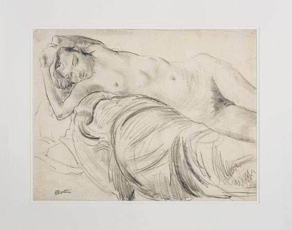 Reclining Nude, Sir Jacob Epstein 1880-1959