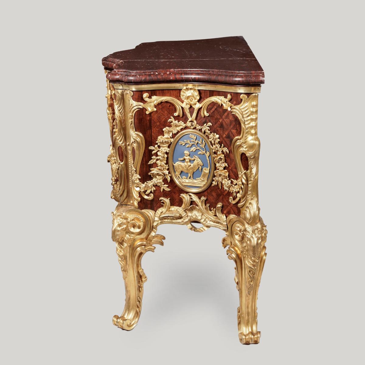 A Commode à Vantaux in the Louis XV Manner