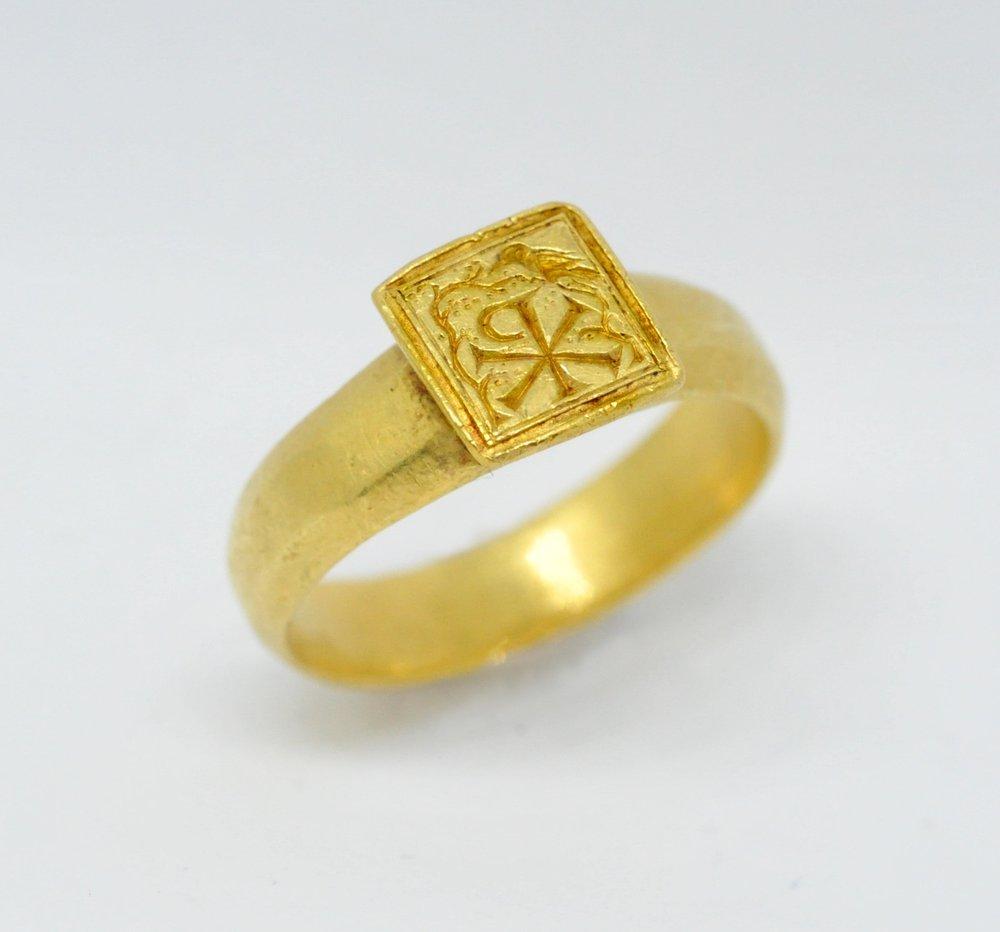 Romano-British gold ring