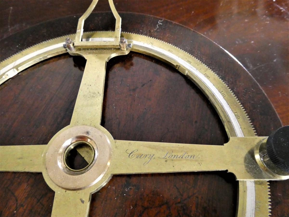 Circular Protractor by William Cary