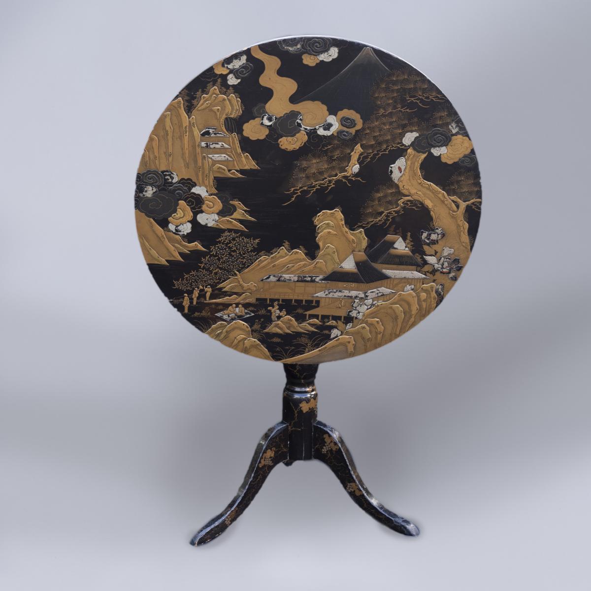 Late 18th Century Chinese Export Tripod Table